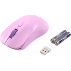 Мышь Acer OMR501 фиолетовый оптическая 1600dpi silent беспров. USB 4but (ZL.MCE11.017)