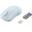 Мышь Acer OMR501 голубой оптическая 1600dpi silent беспров. USB 4but (ZL.MCE11.019)