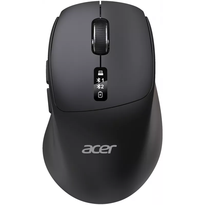 Мышь Acer OMR503 черный оптическая 3200dpi silent беспров. BT/Radio USB 4but (ZL.MCE11.01B)