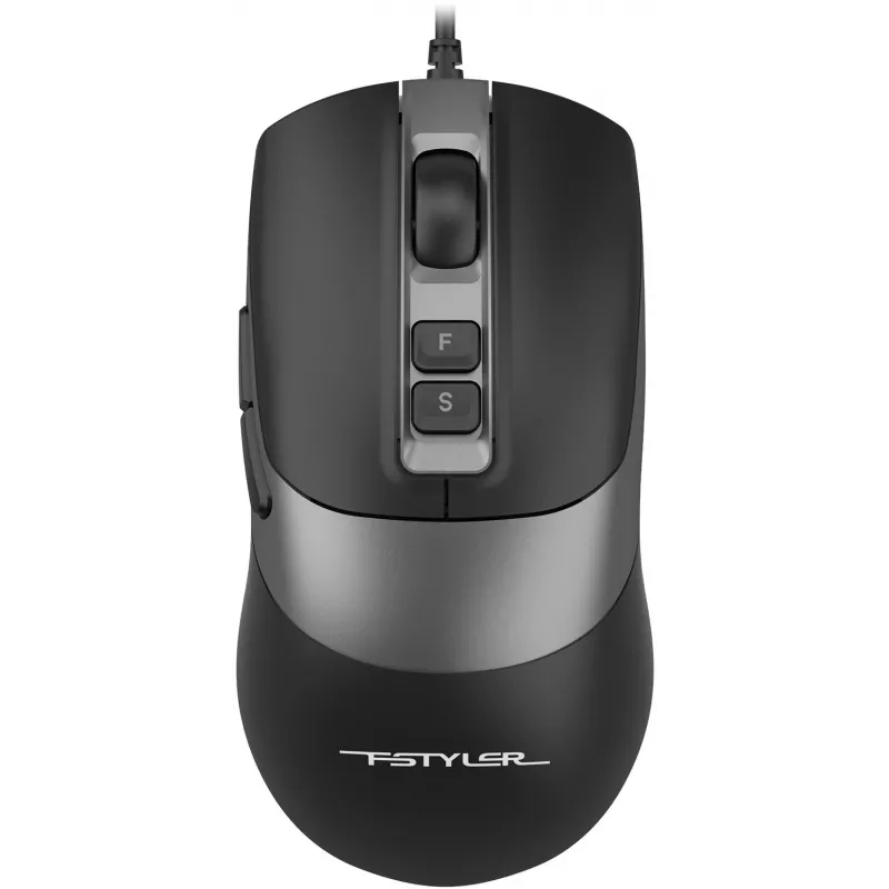 Мышь A4Tech Fstyler FM50S Plus черный оптическая 4000dpi silent USB 7but