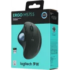 Трекбол Logitech M575S черный оптическая 2000dpi беспров. BT/Radio USB 4but (910-007035)