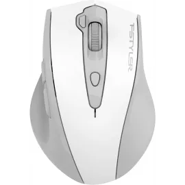 Мышь A4Tech Fstyler FG55S Plus белый оптическая 1200dpi беспров. USB