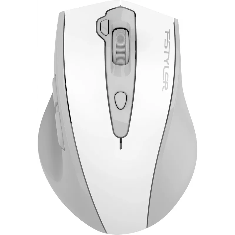 Мышь A4Tech Fstyler FG55S Plus белый оптическая 1200dpi беспров. USB