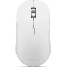 Мышь Lenovo Yoga Silent MB566T (SM8881) белый оптическая 4000dpi silent беспров. BT 5but (GY51S61925)