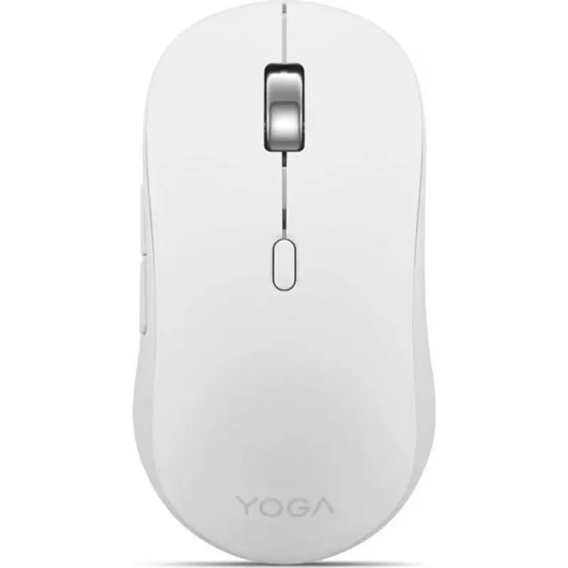 Мышь Lenovo Yoga Silent MB566T (SM8881) белый оптическая 4000dpi silent беспров. BT 5but (GY51S61925)