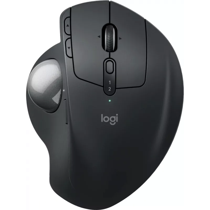 Трекбол Logitech Trackball MX Ergo S графитовый оптическая 2048dpi беспров. BT/Radio USB (910-007261)