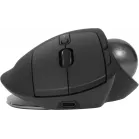 Трекбол Logitech Trackball MX Ergo S графитовый оптическая 2048dpi silent беспров. BT/Radio USB 8but (910-007261)