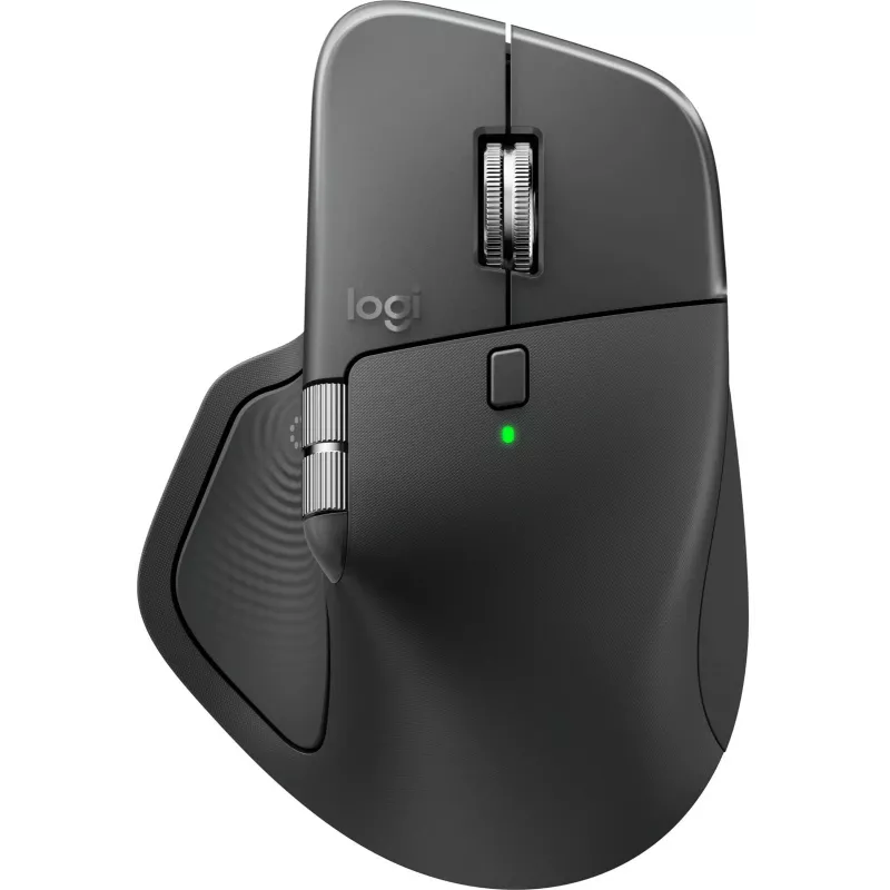 Мышь Logitech MX Master 4 графитовый оптическая 8000dpi беспров. BT/Radio USB для ноутбука 8but (910-007565)