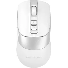 Мышь A4Tech Fstyler FB50CS Plus белый оптическая 3200dpi silent беспров. BT/Radio USB 7but