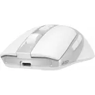 Мышь A4Tech Fstyler FB50CS Plus белый оптическая 3200dpi silent беспров. BT/Radio USB 7but