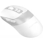 Мышь A4Tech Fstyler FB50CS Plus белый оптическая 3200dpi silent беспров. BT/Radio USB 7but