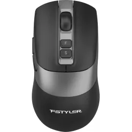 Мышь A4Tech Fstyler FB50CS Plus черный оптическая 3200dpi silent беспров. BT/Radio USB 7but