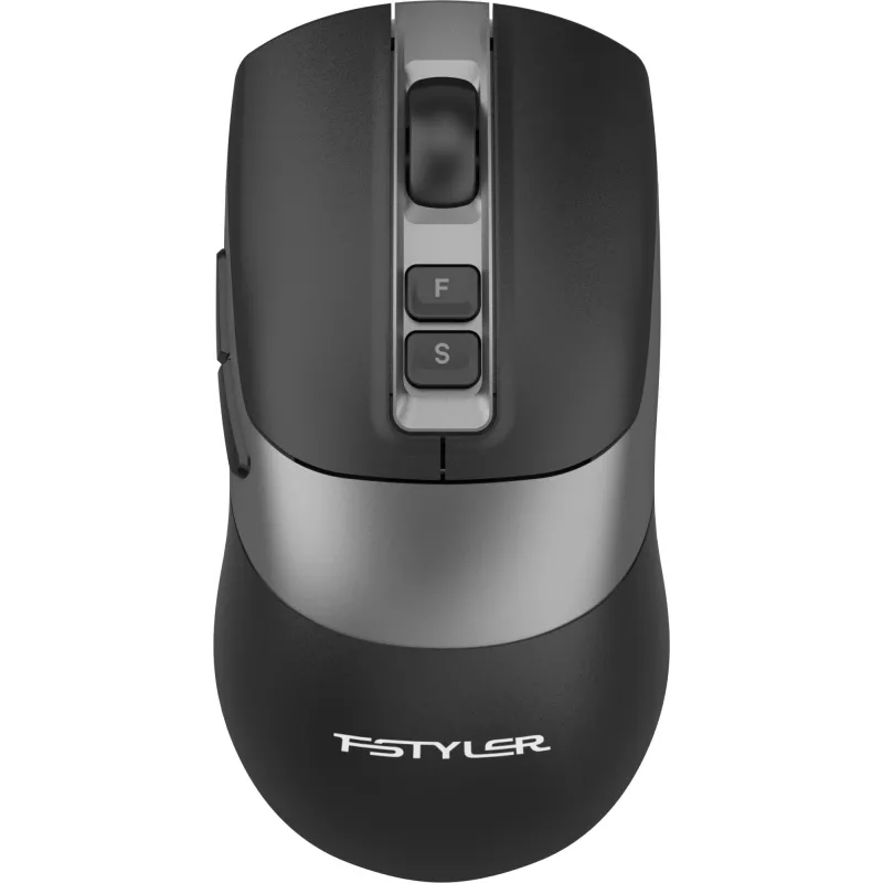Мышь A4Tech Fstyler FB50CS Plus черный оптическая 3200dpi silent беспров. BT/Radio USB 7but
