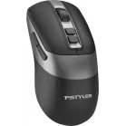 Мышь A4Tech Fstyler FB50CS Plus черный оптическая 3200dpi silent беспров. BT/Radio USB 7but