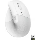 Мышь Logitech Lift белый оптическая 4000dpi silent беспров. BT/Radio USB для ноутбука 5but (910-006480)
