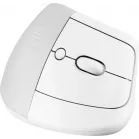 Мышь Logitech Lift белый оптическая 4000dpi silent беспров. BT/Radio USB для ноутбука 5but (910-006480)