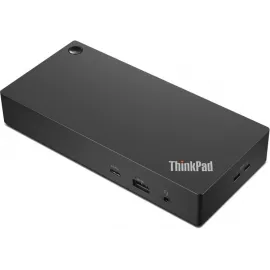 Стыковочная станция Lenovo 40AY0090US USB Type-C черный 1xHDMI 2xDP 1xRJ-45 1xUSB Type-C 3xUSB 3.0 2xUSB