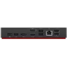 Стыковочная станция Lenovo 40AY0090US USB Type-C черный 1xHDMI 2xDP 1xRJ-45 1xUSB Type-C 3xUSB 3.0 2xUSB