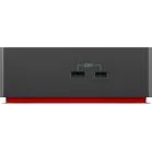 Стыковочная станция Lenovo 40AY0090US USB Type-C черный 1xHDMI 2xDP 1xRJ-45 1xUSB Type-C 3xUSB 3.0 2xUSB