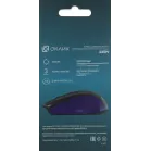 Мышь Оклик 225M черный/синий оптическая 1200dpi USB 3but (288233)