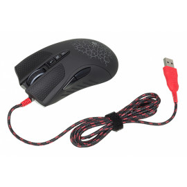 Мышь A4Tech Bloody AL90 Blazing черный лазерная (12000dpi) USB3.0 (8but)