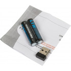 Мышь Оклик 585MW черный оптическая (1600dpi) беспроводная USB для ноутбука (7but)