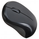 Мышь Оклик 605SW черный оптическая 1200dpi беспров. USB для ноутбука 3but (384108)