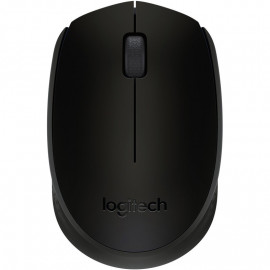 Мышь Logitech B170 черный оптическая (800dpi) беспроводная USB для ноутбука (2but)