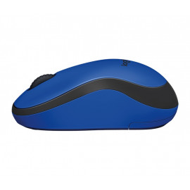 Мышь Logitech M220 синий оптическая (1000dpi) silent беспроводная USB (2but)