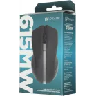 Мышь Оклик 615MW черный/серебристый оптическая 1200dpi беспров. USB для ноутбука 3but (412860)