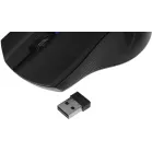 Мышь Оклик 615MW черный/синий оптическая 1200dpi беспров. USB для ноутбука 3but (412862)