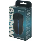 Мышь Оклик 615MW черный/синий оптическая 1200dpi беспров. USB для ноутбука 3but (412862)