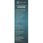 Мышь Оклик 615MW черный/синий оптическая 1200dpi беспров. USB для ноутбука 3but (412862)