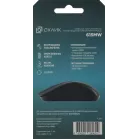 Мышь Оклик 615MW черный/синий оптическая 1200dpi беспров. USB для ноутбука 3but (412862)