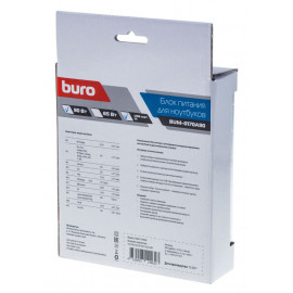 Блок питания Buro BUM-0170A90 автоматический 90W 15V-20V 11-connectors 4.5A 1xUSB 1A от прикуривателя LED индикатор
