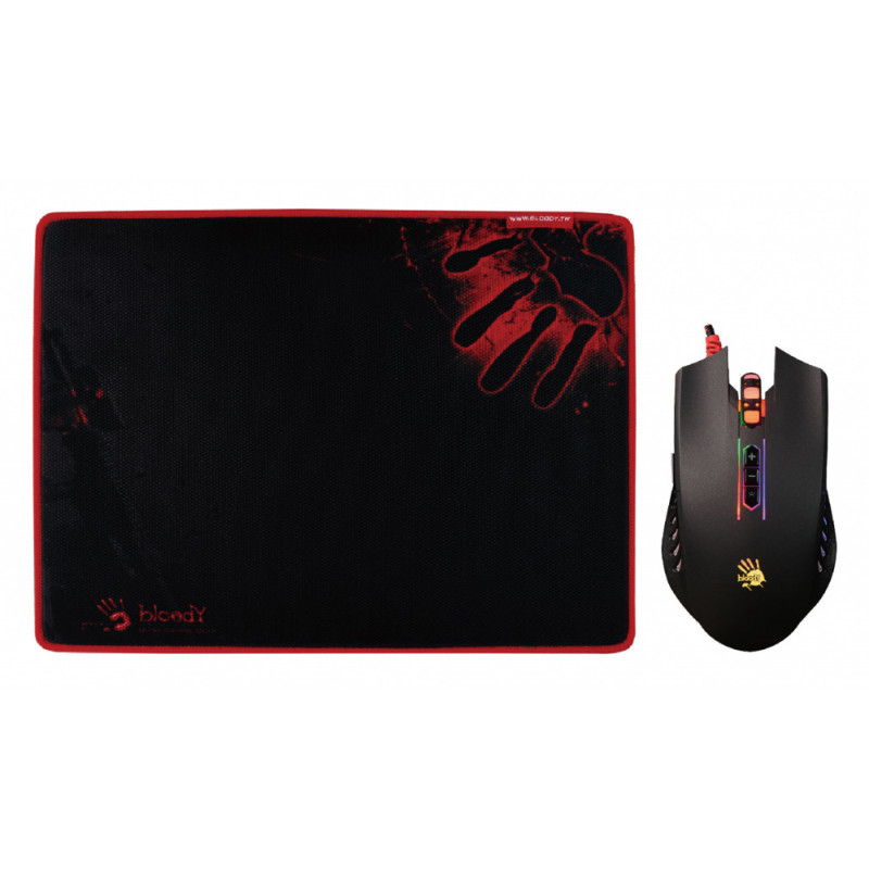 Мышь A4Tech Bloody Q8181S черный оптическая (3200dpi) USB3.0 (8but)