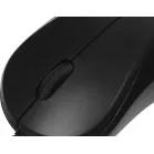 Мышь Оклик 115SR черный оптическая 1000dpi USB для ноутбука 3but (492888)