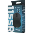 Мышь Оклик 115SR черный оптическая 1000dpi USB для ноутбука 3but (492888)