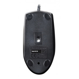 Мышь A4Tech OP-720 черный оптическая (1000dpi) USB (3but)