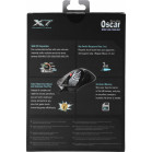 Мышь A4Tech Oscar Editor XL-747H рисунок/голубой лазерная (3600dpi) USB (6but)