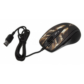 Мышь A4Tech XL-750BH рисунок лазерная (3600dpi) USB2.0 (6but)