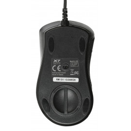 Мышь A4Tech Oscar Editor XL-747H коричневый/рисунок лазерная (3600dpi) USB2.0 (6but)