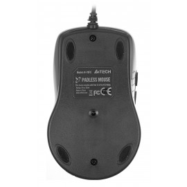 Мышь A4Tech V-Track Padless N-70FX черный оптическая (1600dpi) USB для ноутбука (7but)