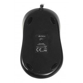 Мышь A4Tech V-Track Padless N-360 серый оптическая (1000dpi) USB (3but)