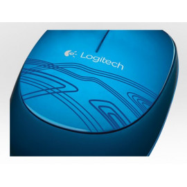 Мышь Logitech M105 синий оптическая (1000dpi) USB для ноутбука (2but)