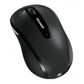 Мышь Microsoft 4000 черный оптическая (1000dpi) беспроводная USB2.0 для ноутбука (3but)