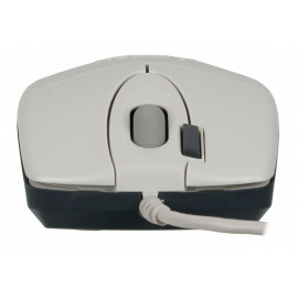 Мышь A4Tech OP-620D белый/синий оптическая (1000dpi) USB1.1 (4but)