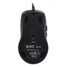 Мышь A4Tech X-718BK черный оптическая (3000dpi) USB (6but)