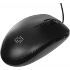 Мышь Оклик 195M for business черный оптическая 1200dpi USB для ноутбука 3but (M218 Black)