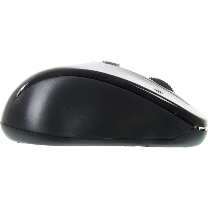 Мышь Оклик 435MW черный оптическая (1600dpi) беспроводная USB для ноутбука (4but)